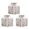 3pcs Versatile Christmas Glowing Gift Box Lightweight Lighted Gift Boxes  Xmas Home Tree Party