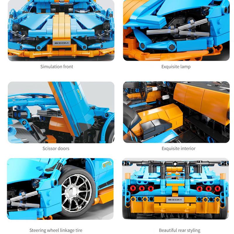 High-Quality Moc High-Quality Racing High-Quality Car Construction set High-Quality Building High-Quality Blocks High-Quality Technical High-Quality