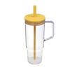Shangqi Portable Sports Water Bottle with Straw