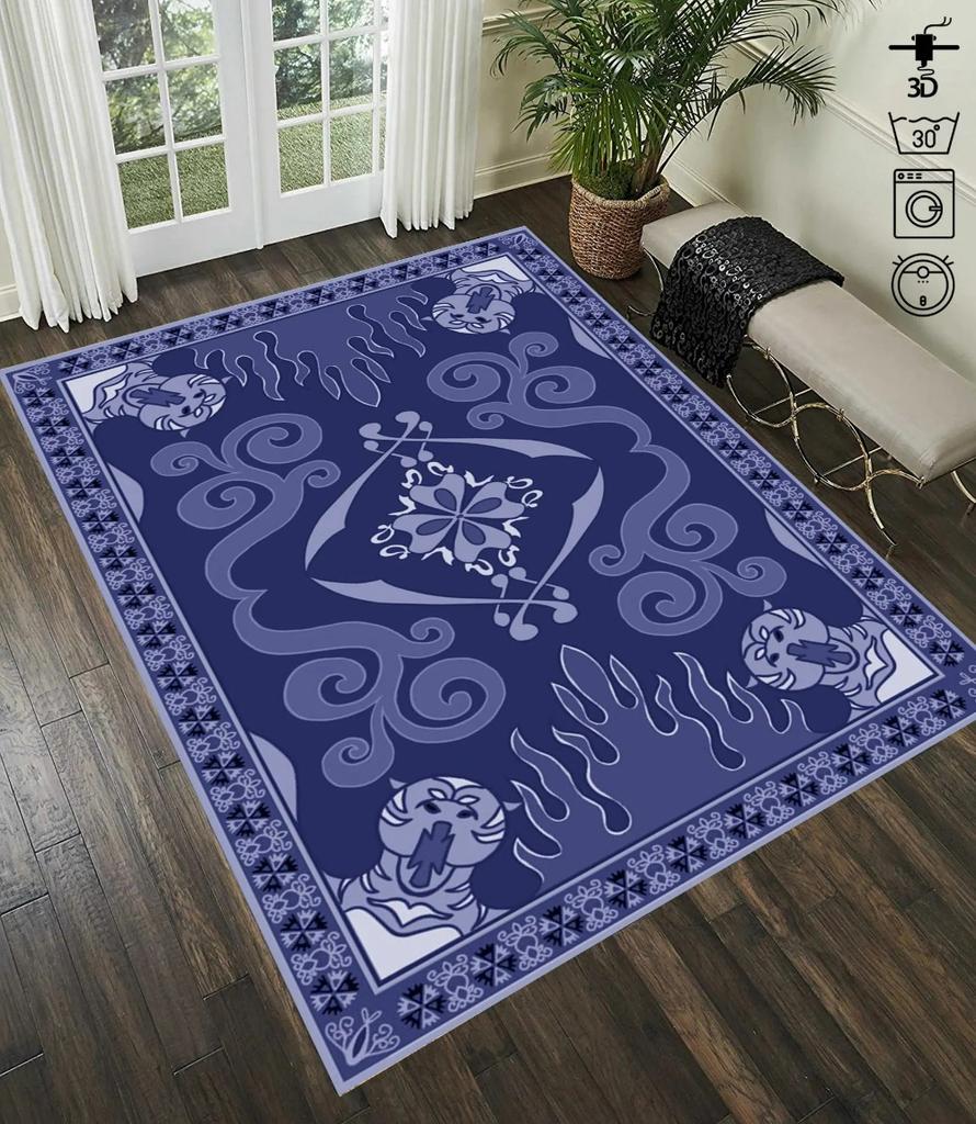 Aladdin Magic Rugs Flying Carpet  for Living Room and Bedroom Decor Stylish Kitchen Floor Mat Coffee Table Mats Doormat Easter