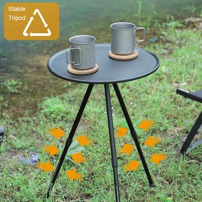 Mini Table Portable Mini Tea Coffee Desk Tripod Table Desk for Camping Hiking Backpacking Fishing