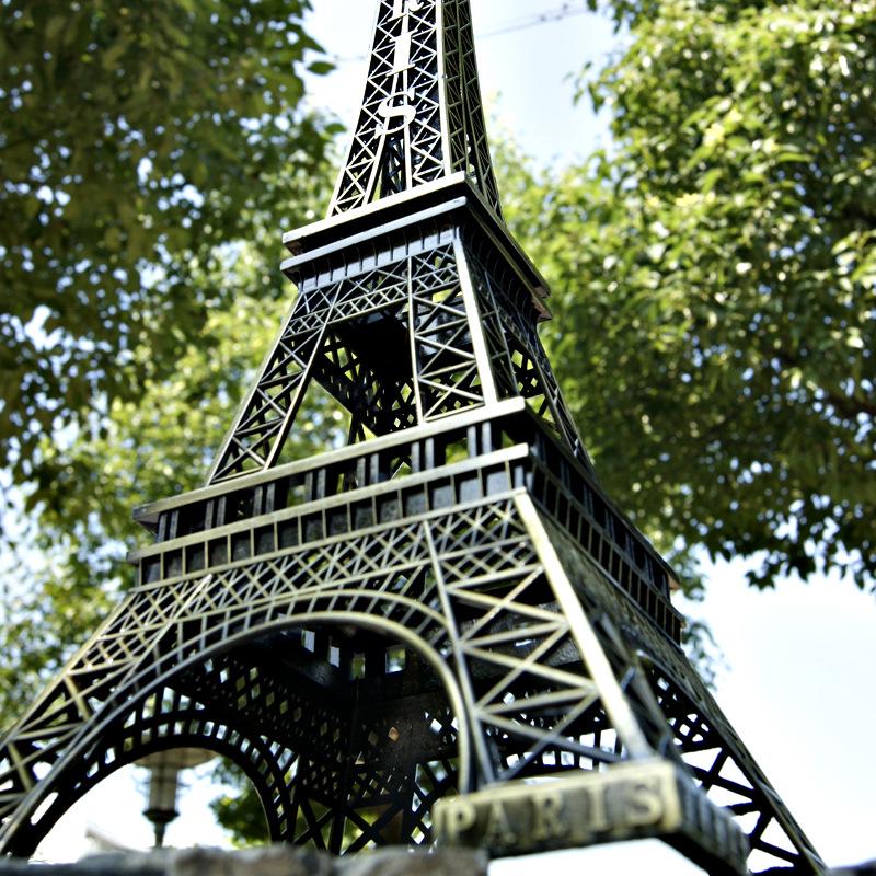 Eiffel Tower Romantic Iron Art Tabletop Decor for Home or Office