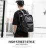 Men's Large Capacity Korean Style PVC Business Backpack