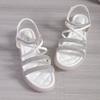 Fashion Women's Flat Sandals, Summer New Jelly Soft Sole Versatile Student Sandals,  Outside Roman  Women's Sandals.  Womens Shoes
