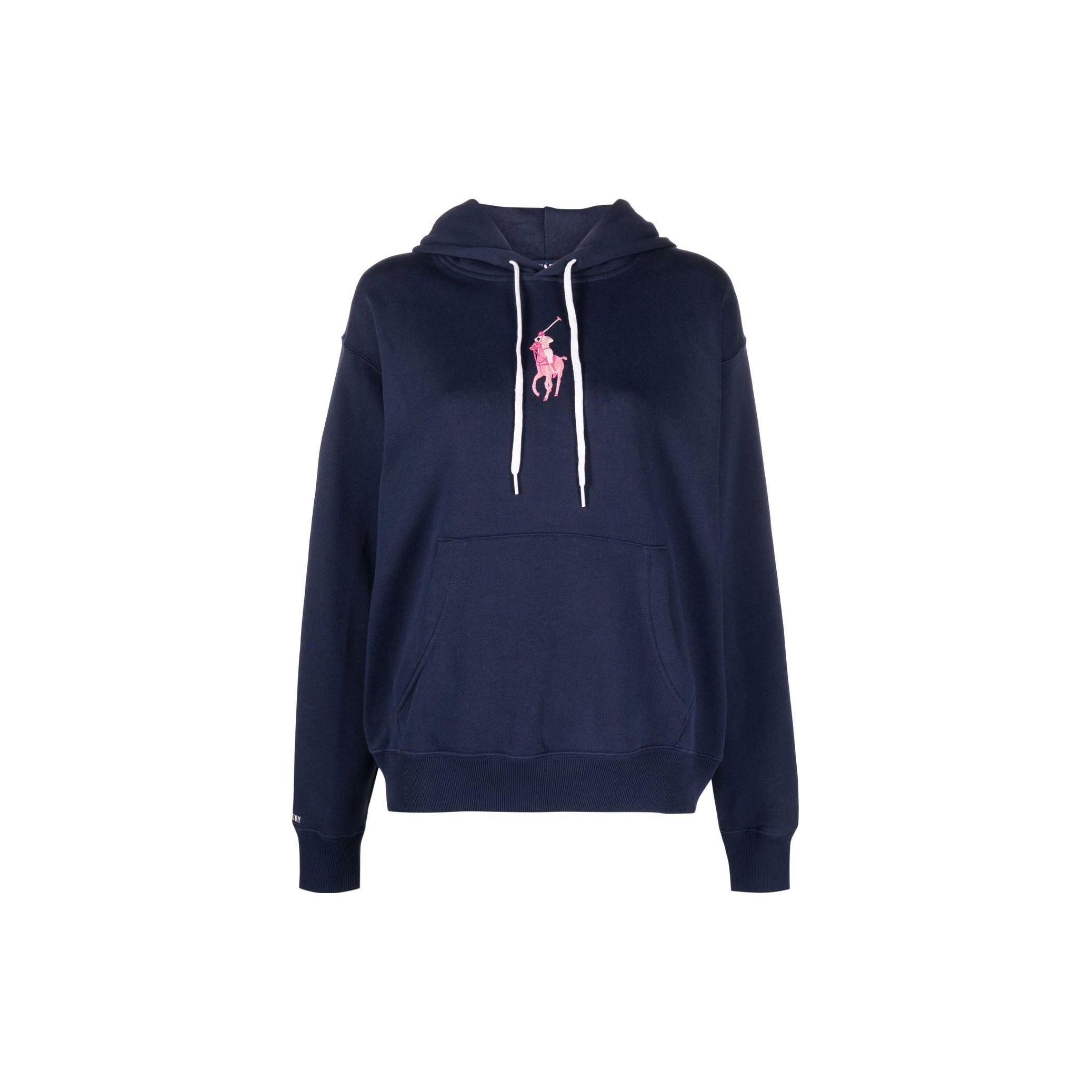 

Худи женское Polo Ralph Lauren SS23 с принтом логотипа единорога, синее, 211866086-001 S