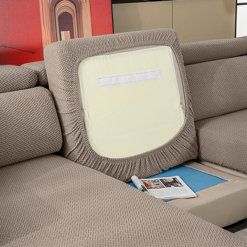 Thick Jacquard Sofa Seat Cover Elastic Sofa Cover Protector Couch Cover For Sofa Anti-Dust Removable Sofa Cushion Cover