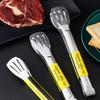 1 ks nerezová ocel 304 grilovací klip kleště grilovací kleště maso vaření náčiní BBQ pečení stříbrné kuchyňské doplňky kempingové potřeby