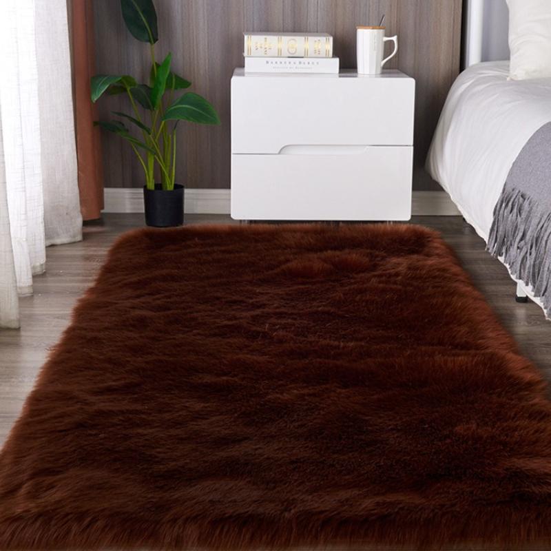European Plush Floor Mat Suitable for Bedrooms Living Rooms Sofas Cloakrooms Various Sizes of Decorative Rugs Children's Room Game Plush Blanket