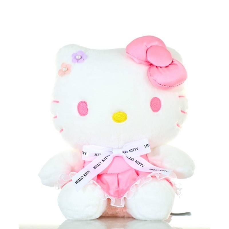Adorable Hello Kitty Plush Toy For Girls Featuring Cute Cat Design And Soft Pp Cotton Filling