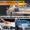Foam Car Wash Liquid 3.2oz Auto Washing Foam Neutral Formula High Concentration Car Shampoo For Removing Window Water Stains