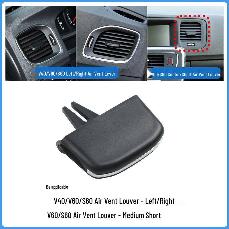Volvo V40/V60/S60 Air Conditioning Vent Lever, Dashboard Front Air Vent