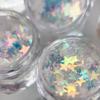 1Box Holographic Laser Nail Sequins - Super Glitter Northern Lights Flakes, DIY Sparkle Manicure Accessories for Salon Home