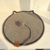 Cat Ear Round Cotton Rope Cat Scratcher Mat Pet Sleeping Rug Anti Scratch Sofa Protector Kitten Claw Grinding Accessory