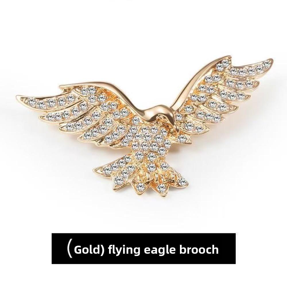 Diamond Butterfly Versatile Simple Brooch Flower Anti-light Pin Clothing Accessories Corsage