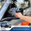 For BYD Leopard 5 Denza B5 Tail Light Tire Door Cup Handle Black Warrior Exterior Decoration Rearview Mirror Protector