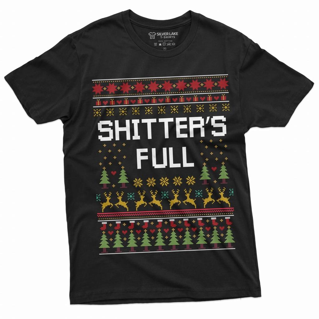 Shitter's Full Shirt Christmas Vacation Xmas Movie Tee Shirt Christmas Gift Tee
