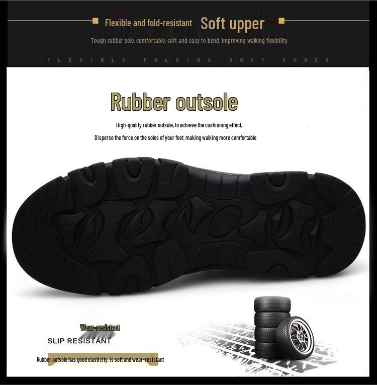 Men's Genuine Leather Low-Top Hiking & Mountaineering Shoes
