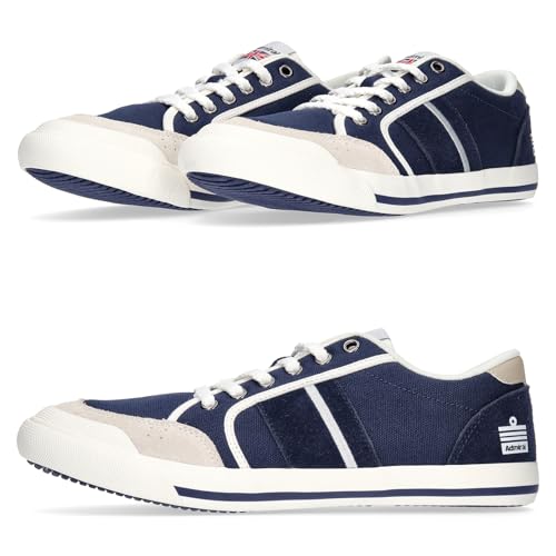 Admiral INOMER AD602 Sneakers, Unisex, Navy, Size 28.0cm