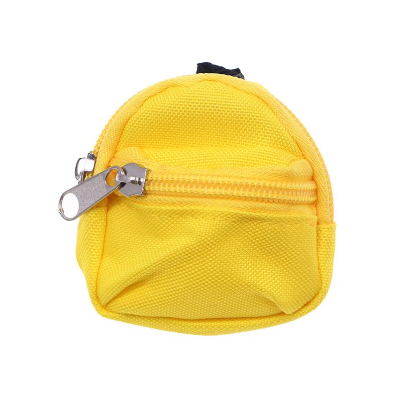 

1:6 Миниатюрный холщовый школьный рюкзак для кукольного домика с цветочным принтом, аксессуары для кукол, модель, декор, игрушка, аксессуары для кукольного домика as the picture