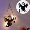 Halloween pumpkin lantern decoration luminous hanging ornaments bar background wall scene arrangement costume props atmosphere hanging items