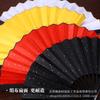 10-inch Men's Ancient Style Silk Cloth Folding Fan - Craft, Gift, Advertising, Rotating Fan.
