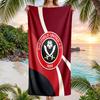 Asciugamano da Spiaggia Sheffield United Football Morbido Microfibra Asciugamano Estivo Asciugatura Rapida Assorbente per Spiaggia Piscina Viaggio