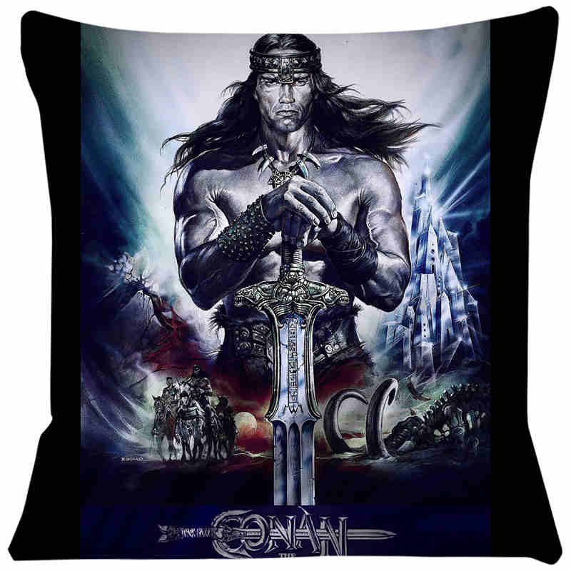 Conan The Destroyer Cushion Cover Living Room Stills Pillow Pillowcase Home Decorative Cushions For Sofa Pillow Cover 238