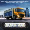 Trailer Marker LED Light Front Rear LED Side Marker Lights Waterproof LED Truck Side Marker Lights Clearance Indicator Lamp