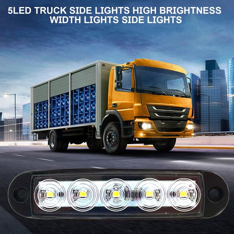 Trailer Marker LED Light Front Rear LED Side Marker Lights Waterproof LED Truck Side Marker Lights Clearance Indicator Lamp