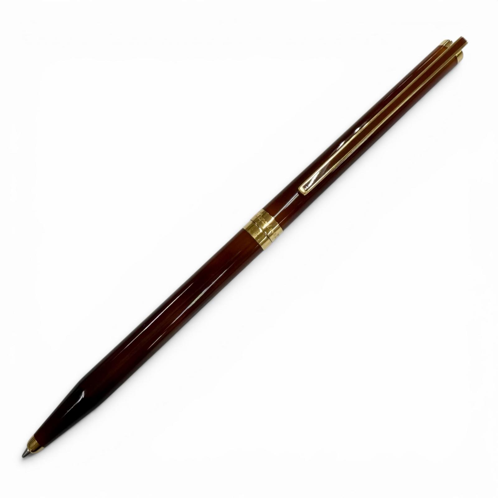 Great Dupont Ballpoint pen Brown mens Used