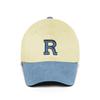 VERUTUM Vrt Initial Two-Tone Ball Cap Yellow Blue
