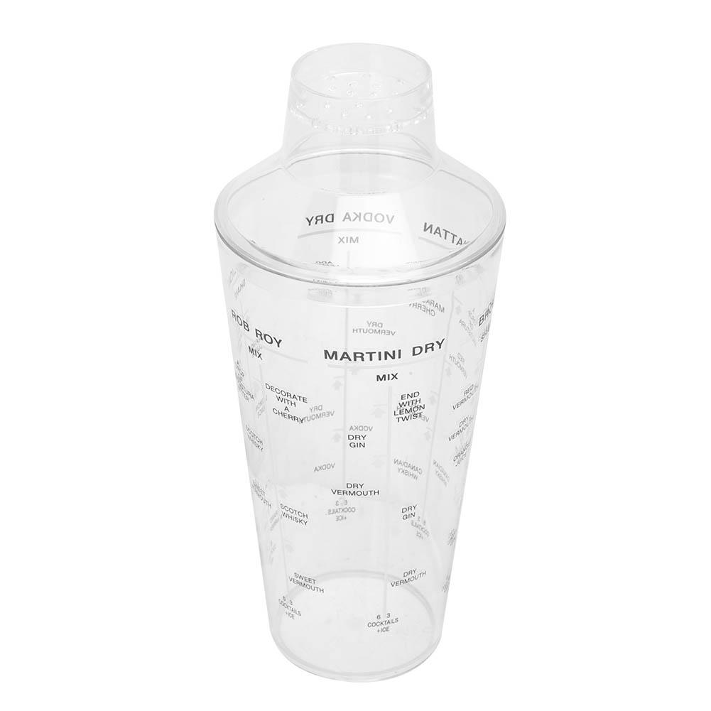 Cocktail Shaker Drink Mixer Mixing Shaking Tool Bartender Bar Accessories with Scale