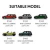 FDAIUN For BMW Mini F Series Volume Button Decoration Accessory Leather Material Stylish Custom