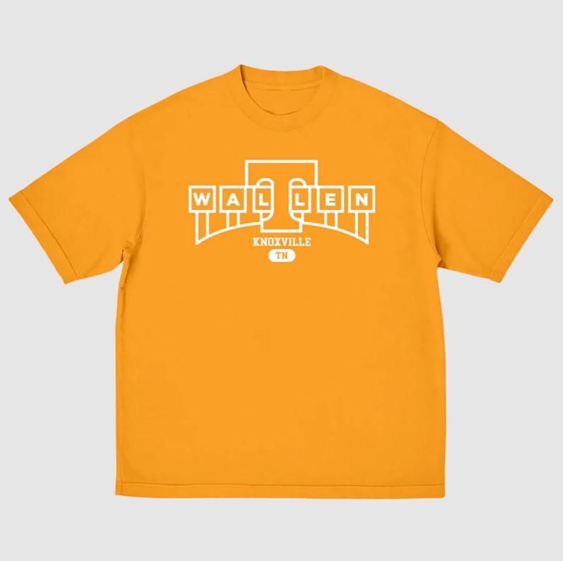 Morgan Wallen x UT Orange T-Shirt Unisex Cotton All Sizes Reprint