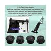 Ruote/Rulli di Ricambio Total Gym - Compatibili con i Modelli da 1000 a 1900, Supreme, Gold, Confezione da 4