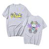 Rapper Bladee Skate Drain Gang 333 Double Sided Print T Shirts Unisex Hip Hop Loose Short Sleeve Men Women Fashion Cotton Tshirt