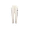 Valentines Day American Series Solid Color Loose Cuff Knit Sports Pants Men Bottoms Milk-Salt-White F11M329608FIV