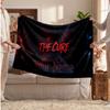 The Cure Flannel Blanket, Custom Name Text Personalized Soft Throw Blanket Home Decor Gift