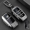 Zinc Alloy 5 Button Car Key Case Cover Protective Shell Car Accessories For Alphard 30 Series Previa Tarago Vellfire 2024