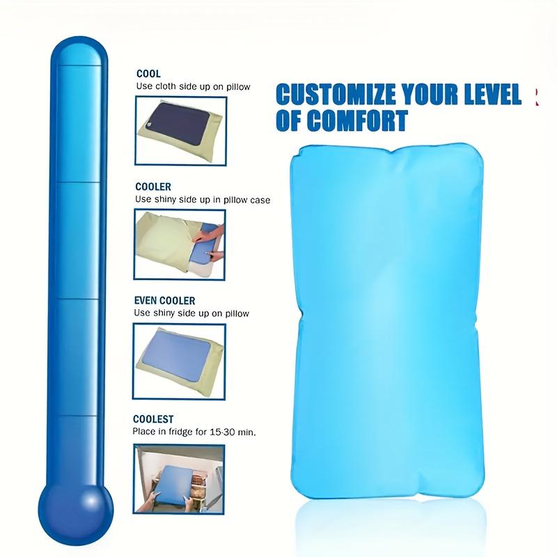 Summer Cooling Ice Pillow Cool Bed Mats Pad Relax Muscle Help Sleeping Pad Mat Travel Pillow Office Comfort Ice Pillow Aid Sleep