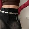 Waist Chain Accessories Simple With Skirt High-End Jeans Decoration Spice Girl Dress Metal Belt Summer