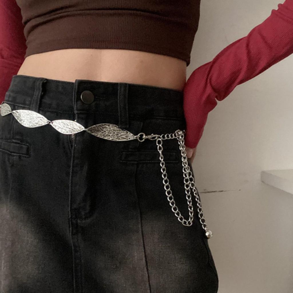 Waist Chain Accessories Simple With Skirt High-End Jeans Decoration Spice Girl Dress Metal Belt Summer