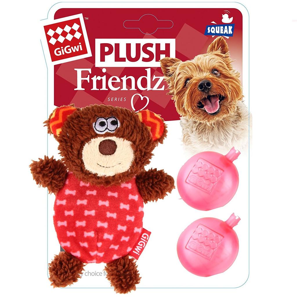 GiGwi Plush Friends Mini Skinny Bear