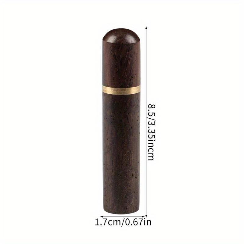 Praktická 1ks Dřevěná párátka Sada Kbelík Dřevěný Držák, Úložná Tuba Přenosná Krabička