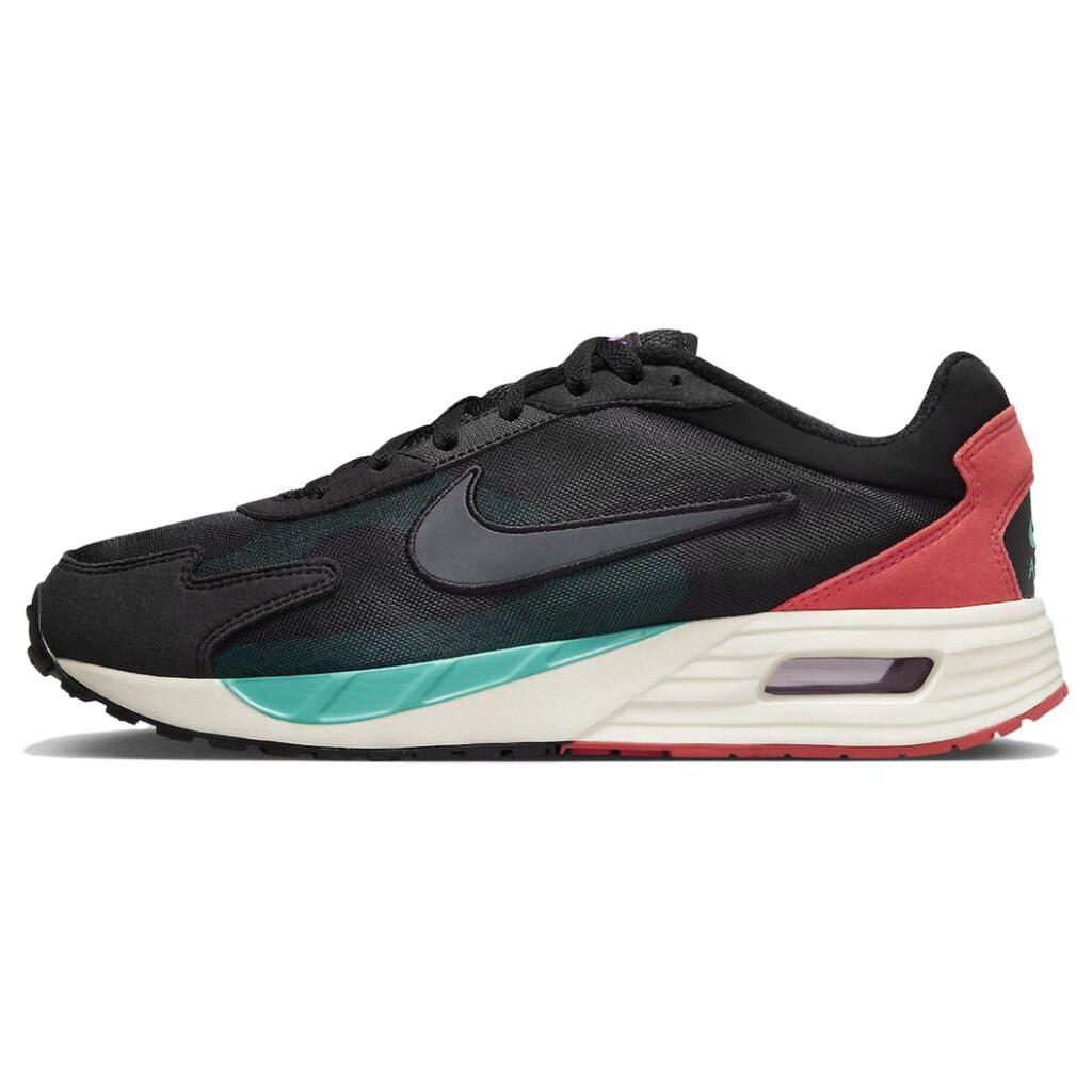 Nike Air Max Solo Black Jade Red Men Sneakers Metallic-Dark-Grey Clear-Jade Vivid-Sulfur DX3666-001
