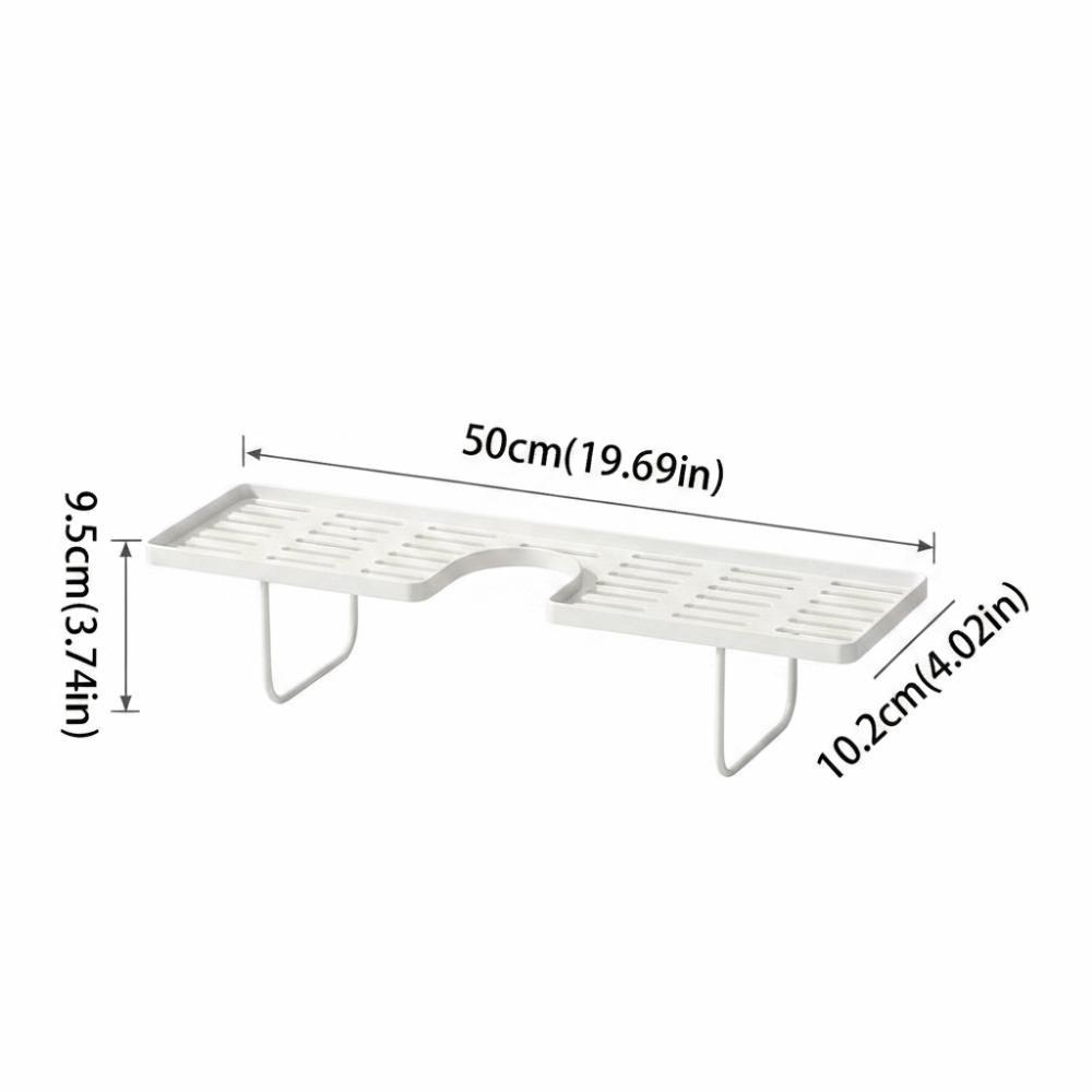 Water Drainage Faucet Storage Shelf Universal Counter Organizer Universal Sink Shelf Box Household