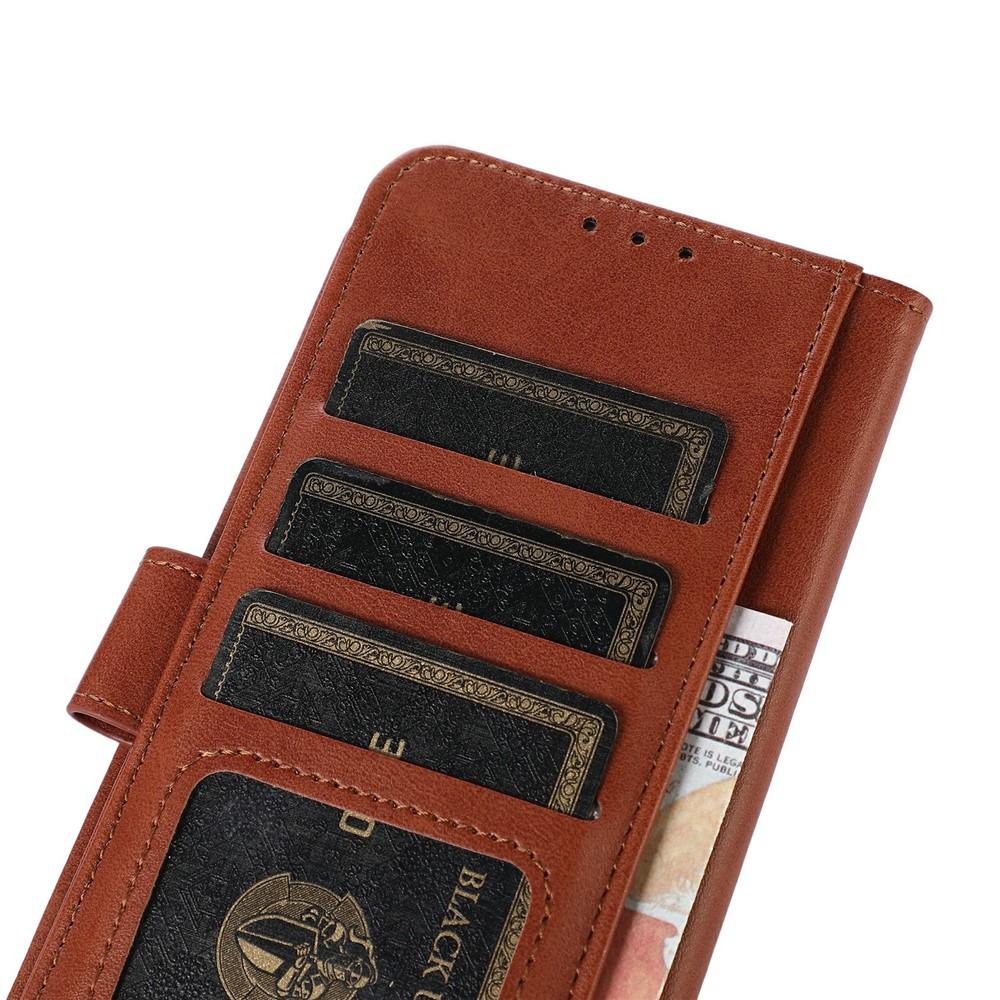 Wallet Case for Edge 70 Fusion+ 5G - Leather/PU, Brown