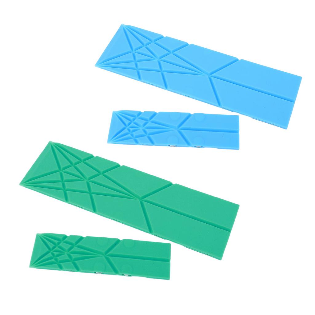 2pcs Magnetic Flat Measuring Spoon 3 In 1 Multifunctional Folding Kitchen Flat Measuring Spoon Large