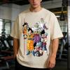 2026 Best Sell Dragon Ball Family Matching TShirts Anime Goku Vegeta Family Matching Tees for Dad Mom Kids Gym Workout Tops