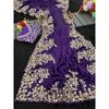 Pure Rangoli Silk with Sequence and Zari Embroidery Work